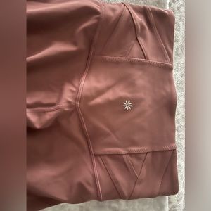 Rust colored Athleta leggings